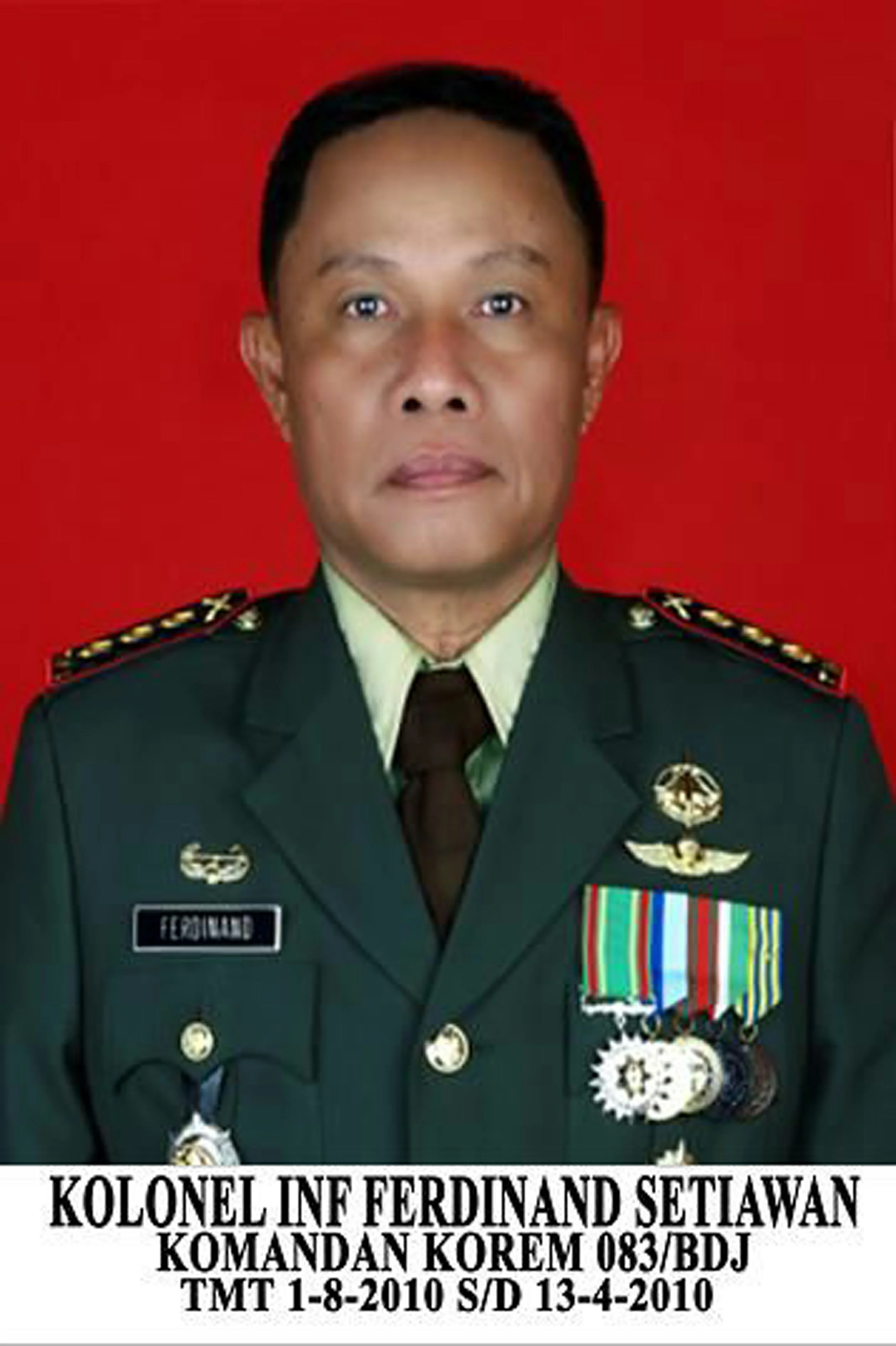 Kolonel Inf Ferdinand Setiawan