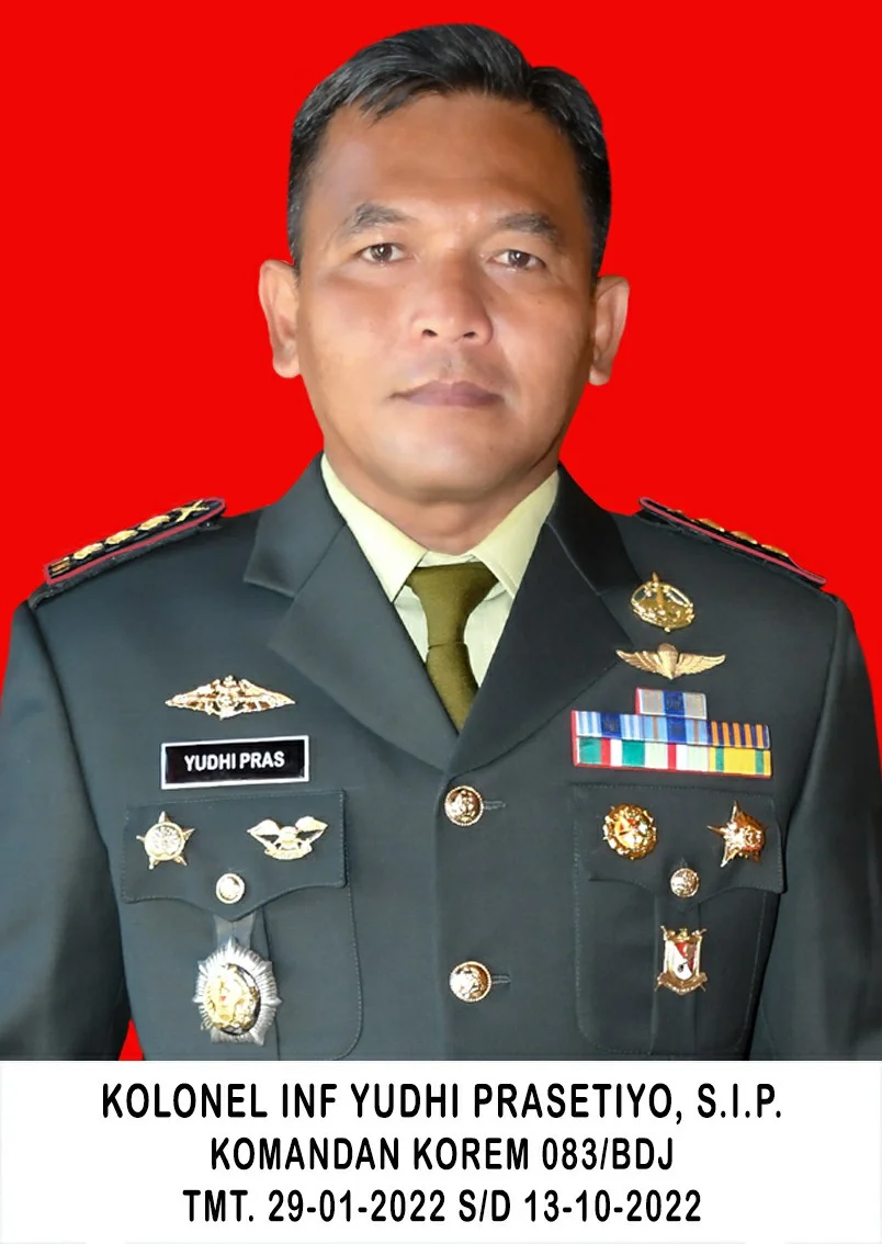 Kolonel Inf Yudhi Prasetyo, S.IP.