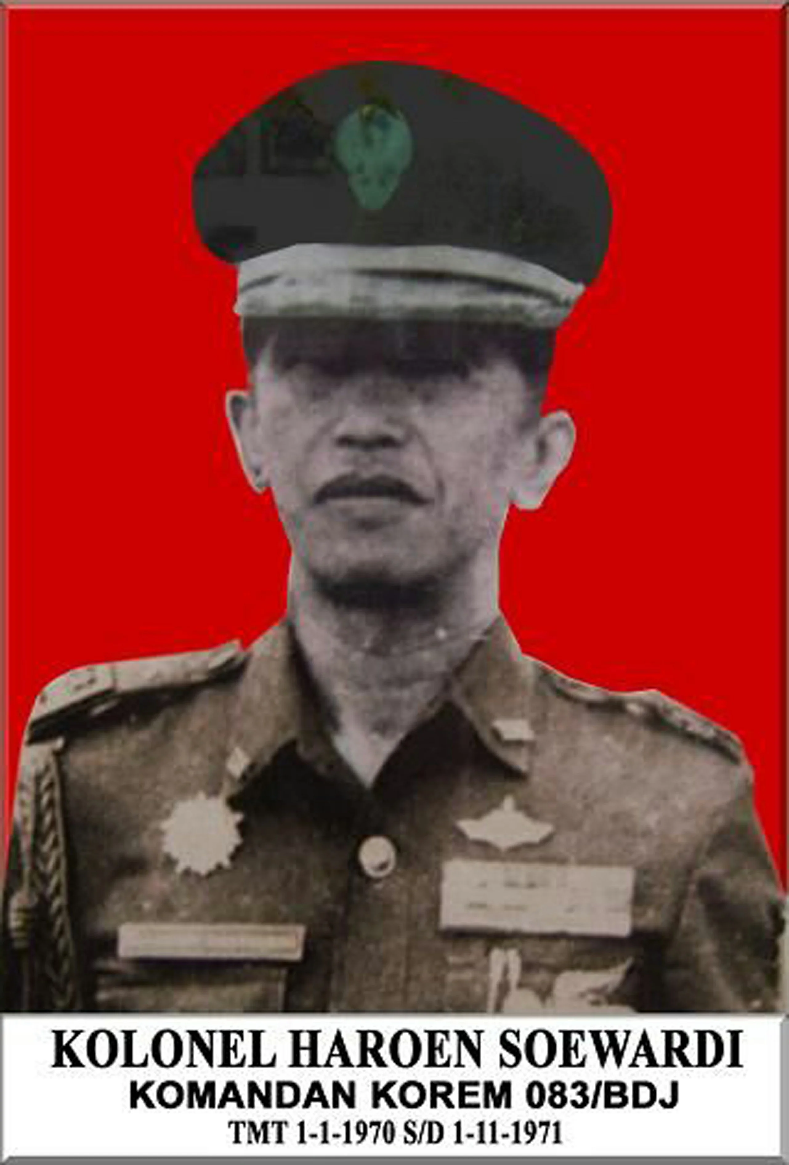 Kolonel Inf Haroen Soewardi