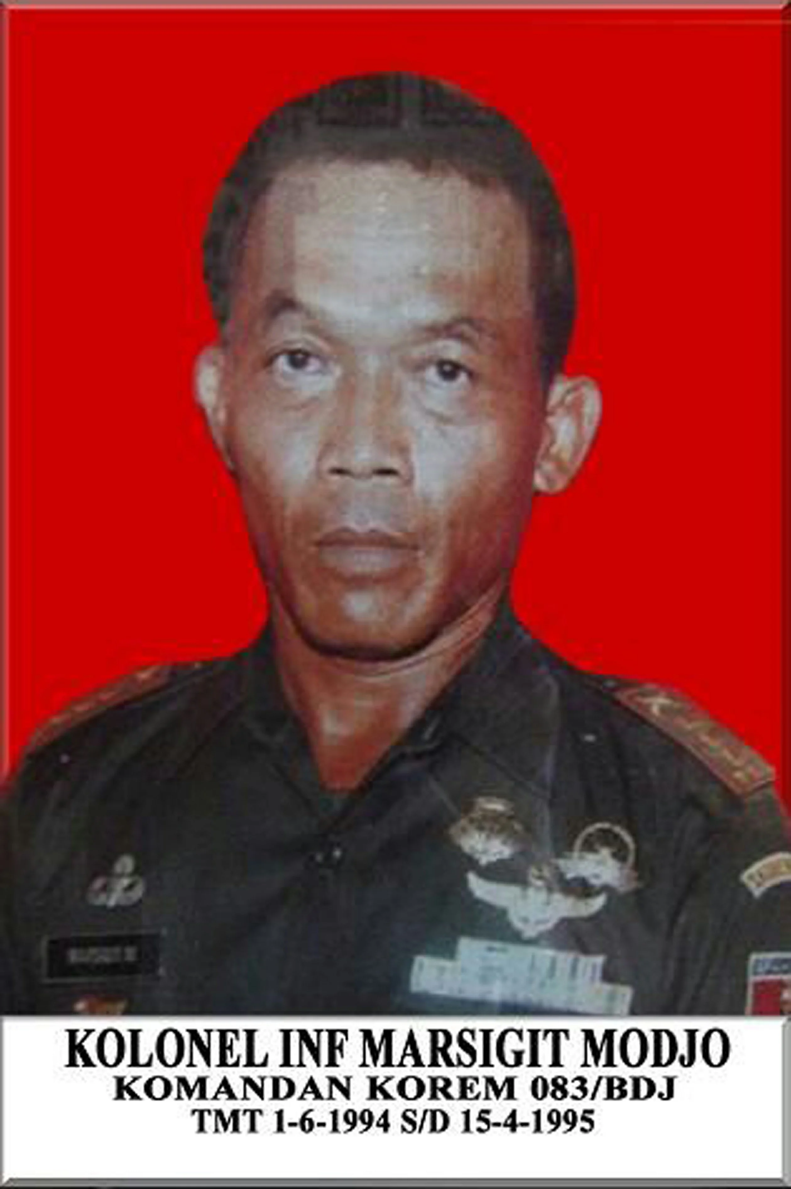 Kolonel Inf Marsigit Modjo