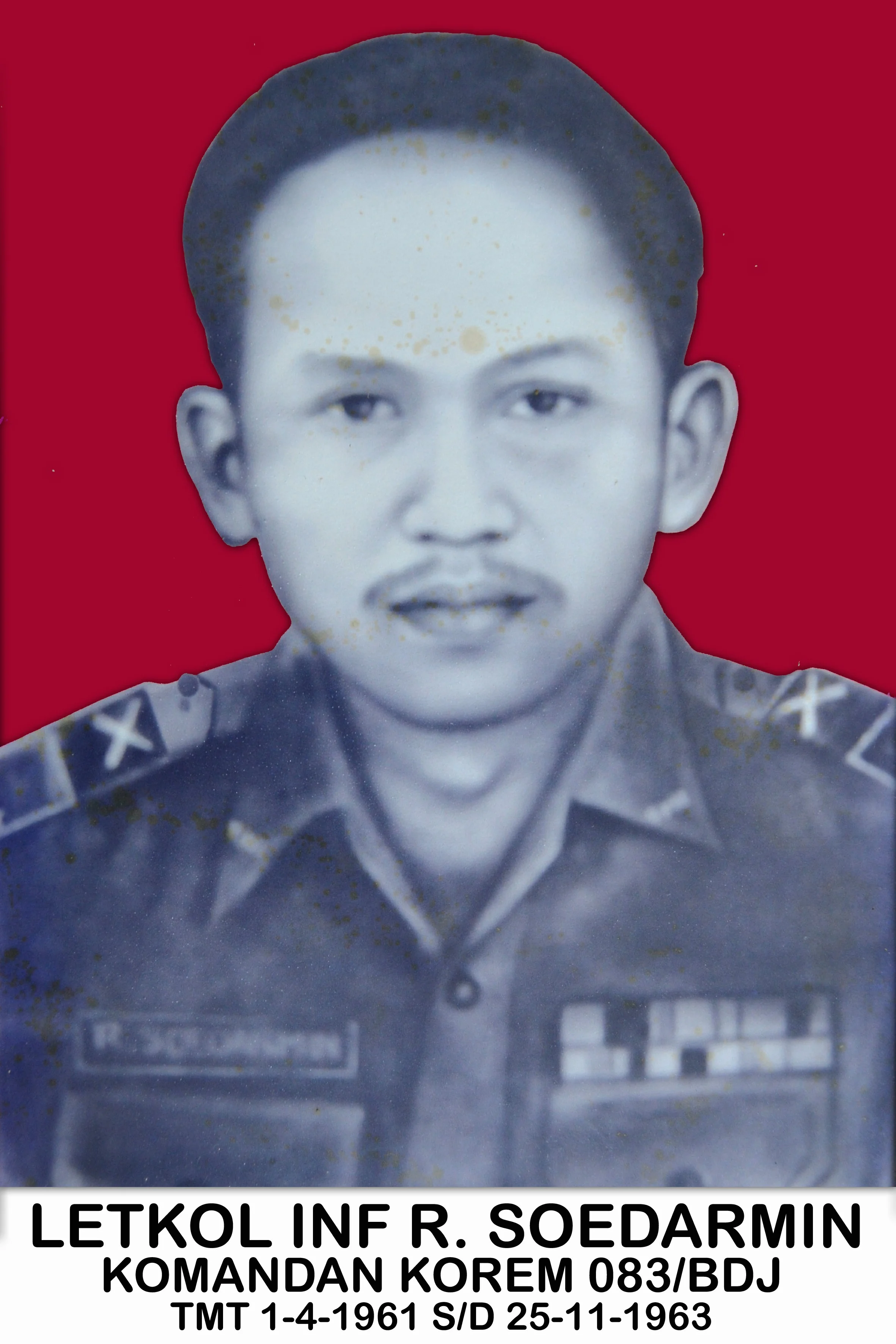 Letkol Inf R. Soedarmin