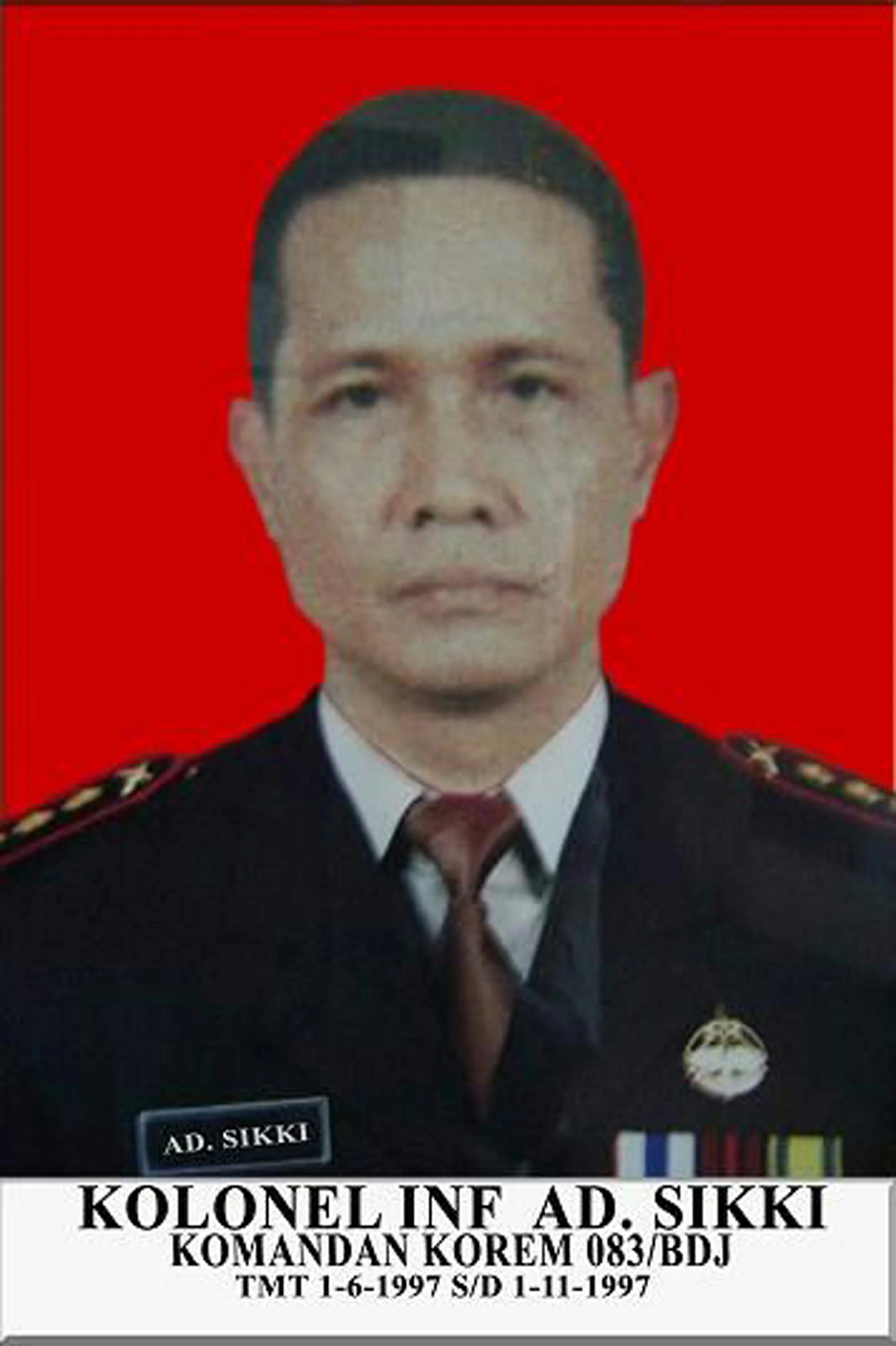 Kolonel Inf Achmad Djunaidi Sikki
