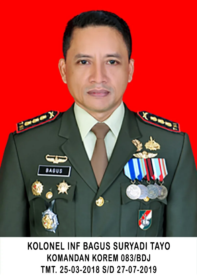Kolonel Inf Bagus Suryadi Tayo