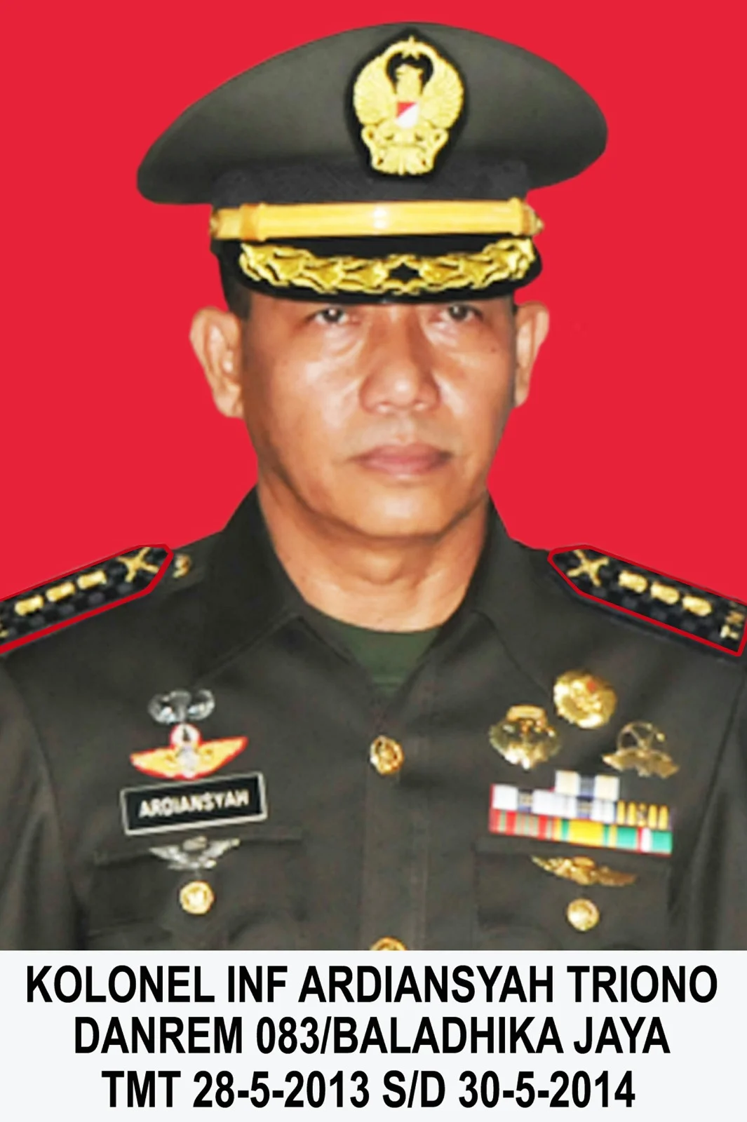 Kolonel Inf Ardyansyah Triono