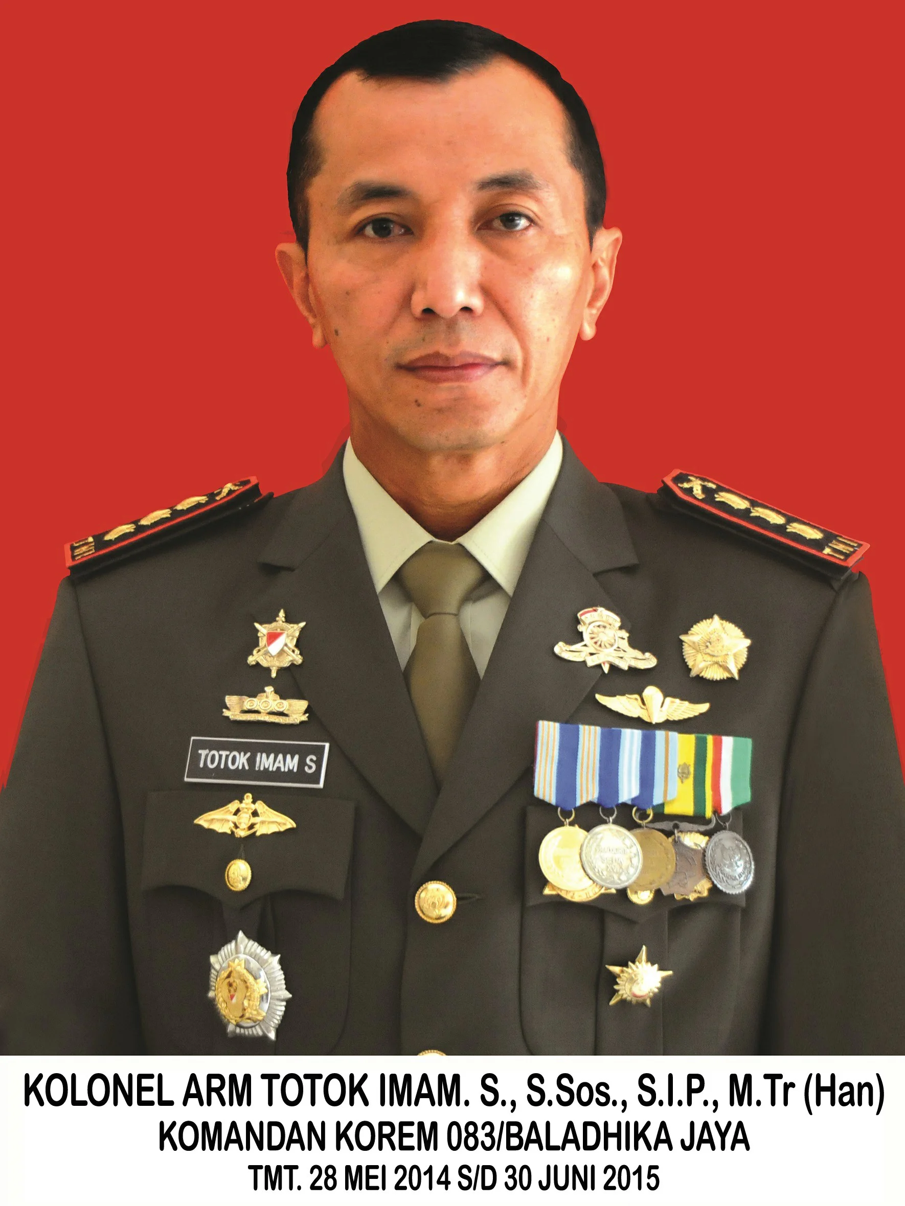 Kolonel Arm Totok Imam Santoso