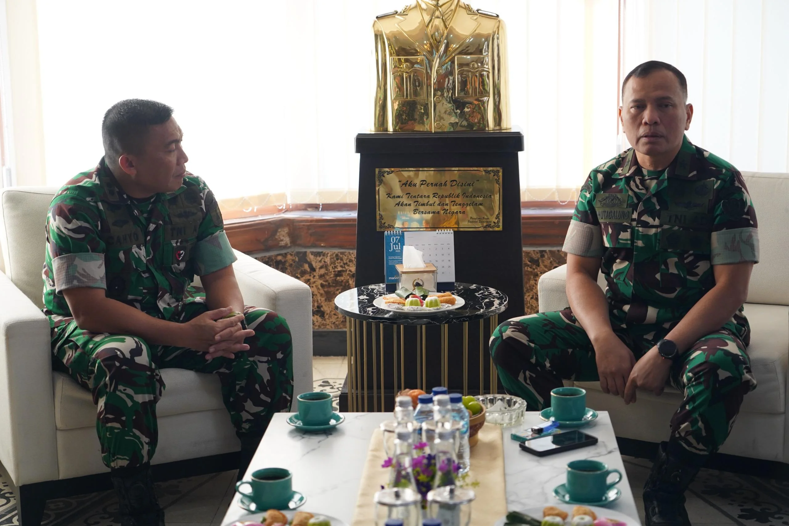 KASREM 083/BDJ SAMBUT TIM DALPROGGAR TNI AD TA 2026 DI MAKOREM