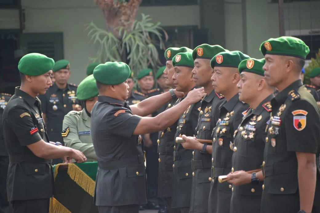Danrem 083/Bdj Pimpin Sertijab Komandan Satuan Jajaran Korem 083/Bdj