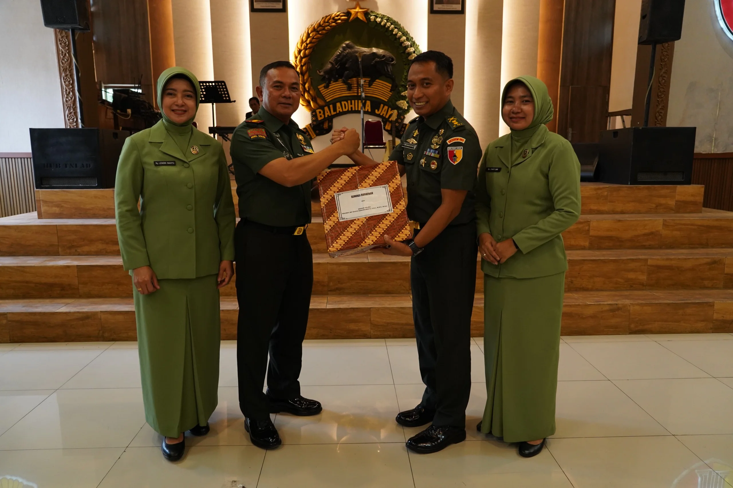 Doa Bersama Dimulainya Kegiatan Revitalisasi Smart Data Center TNI AD