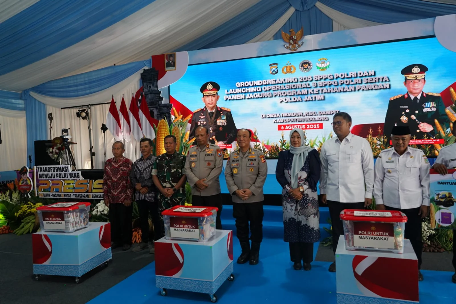 Sinergi TNI – Polri Dan Petani Wujudkan Ketahanan Pangan