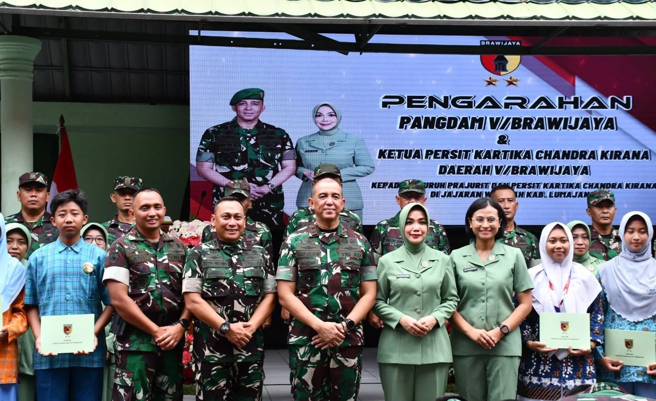 Pangdam V/Brw Beri Pesan Prajurit, PNS dan Persit di wilayah Korem 083/Bdj