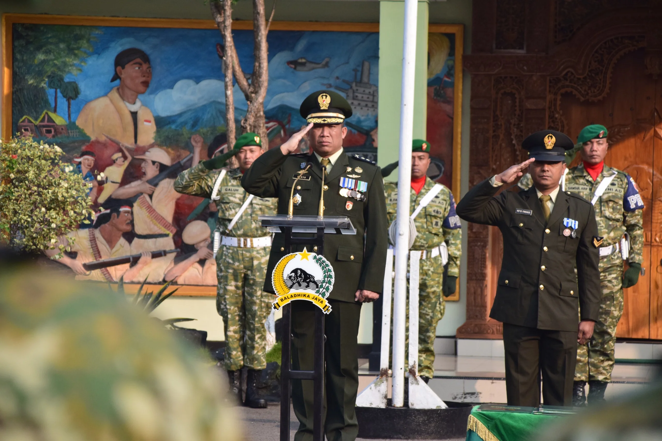 Doa Bersama Dimulainya Kegiatan Revitalisasi Smart Data Center TNI AD