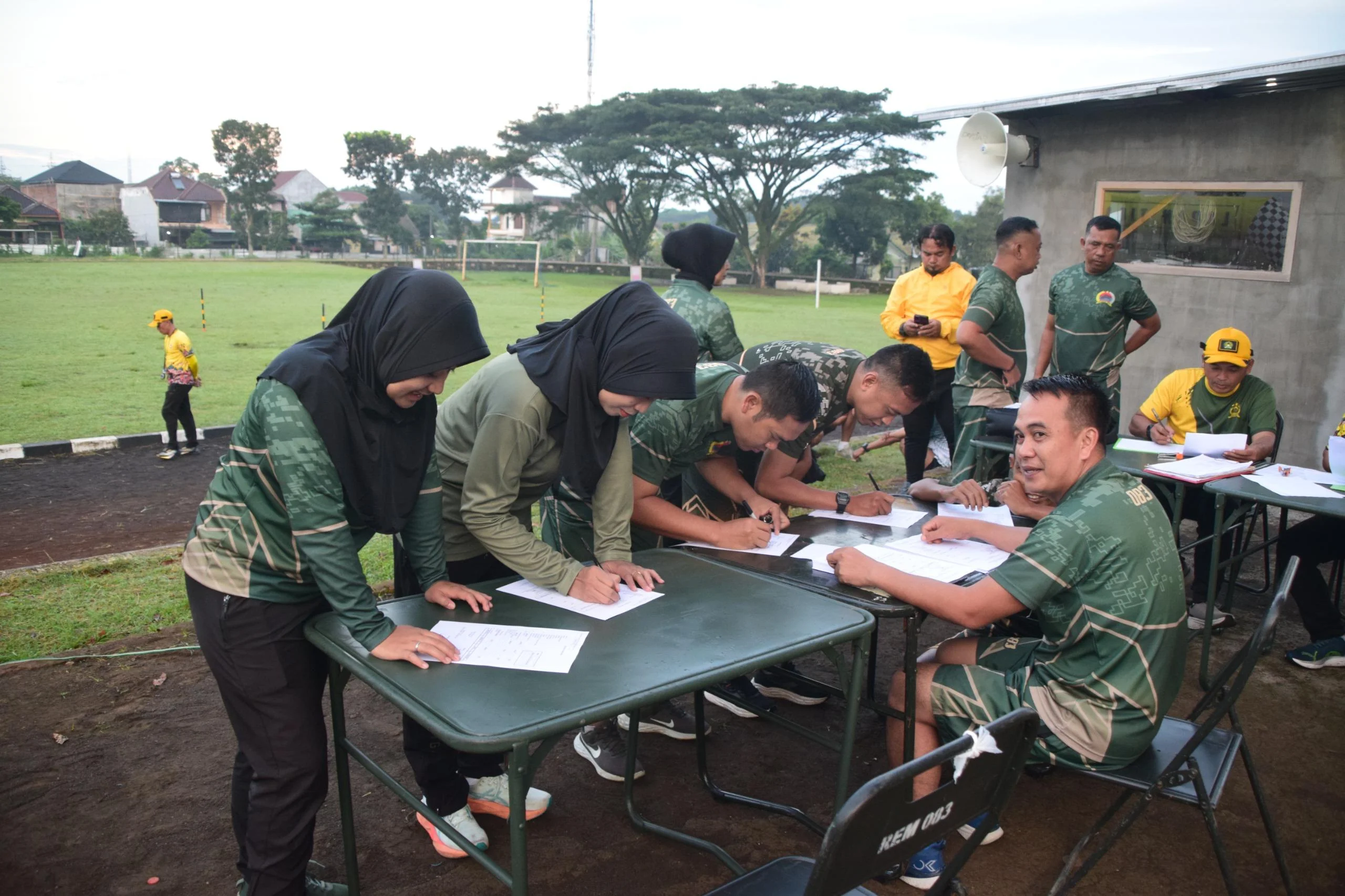 Jasmani Prima, Prajurit Siap Mengabdi: Korem 083/Baladhika Jaya Perkuat Pembinaan Fisik Personel