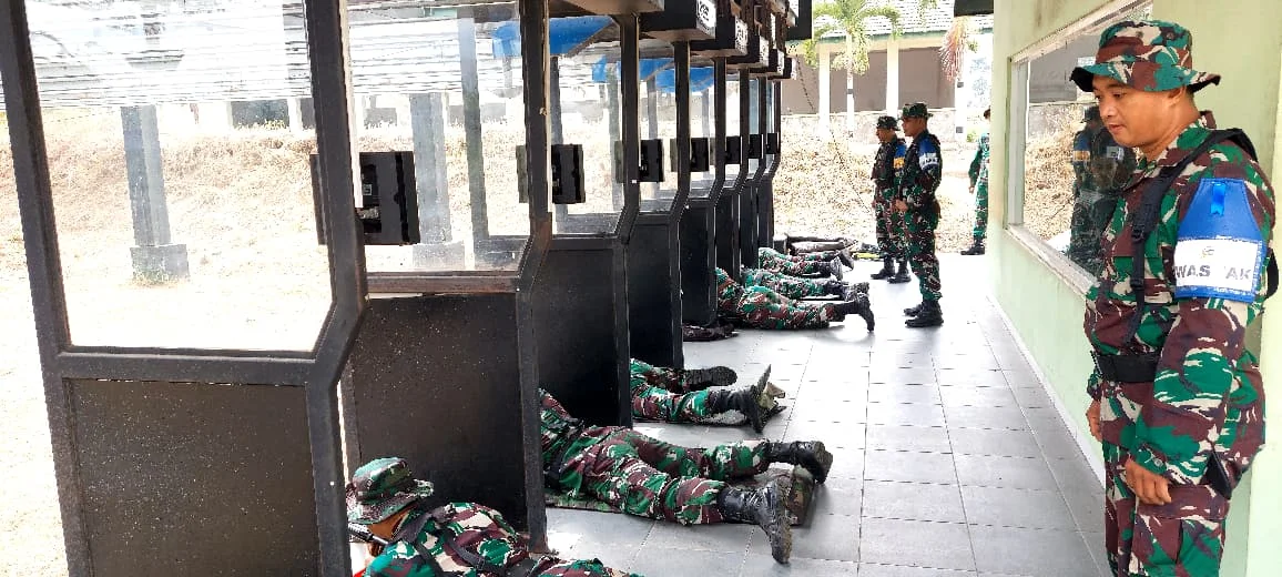 Kesiapan Prajurit Tak Bisa Instan, Korem 083/Bdj Asah Kemampuan Menembak Personelnya