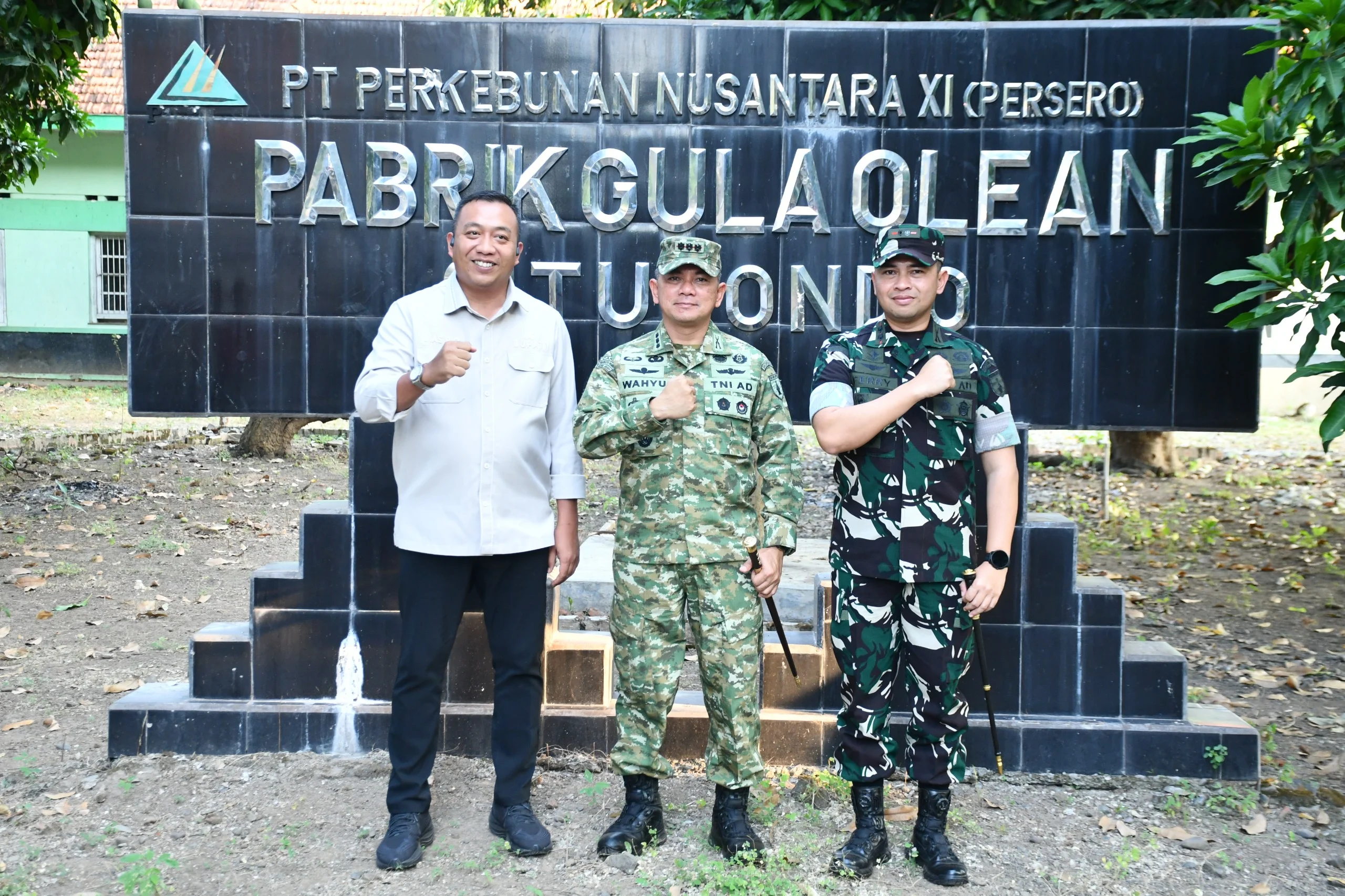 Kodim 0823/Situbondo melaksanakan penyiapan Marshalling Area sebagai bagian dari dukungan terhadap pembentukan Batalyon Infanteri Teritorial Pembangunan (Yonif TP).