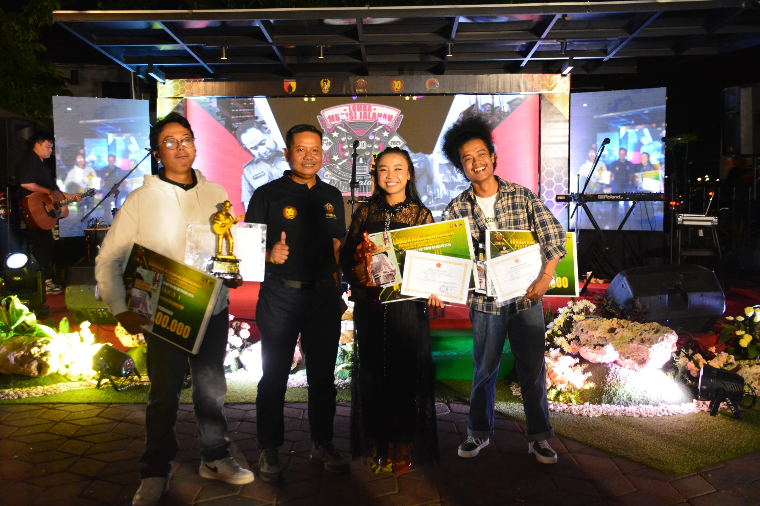 Panggung Musisi Jalanan, Piala Panglima TNI 2025 Meriahkan HUT Ke – 80 TNI