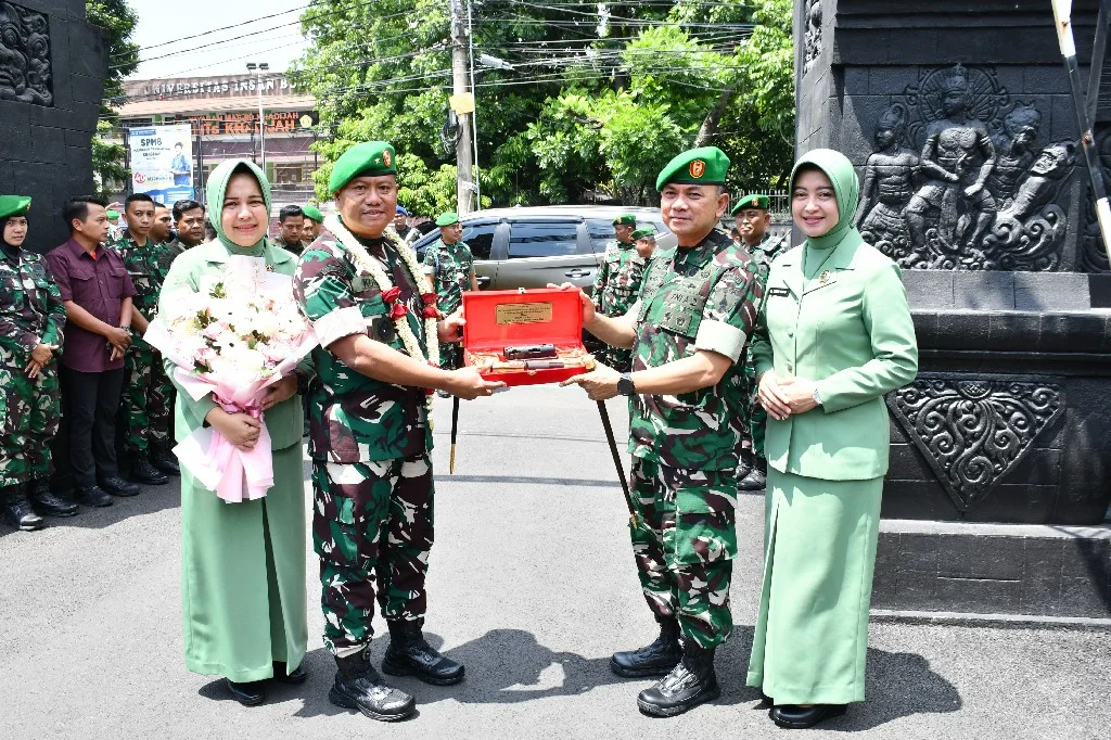 ACARA TRADISI PELEPASAN BRIGJEN TNI KOHIR