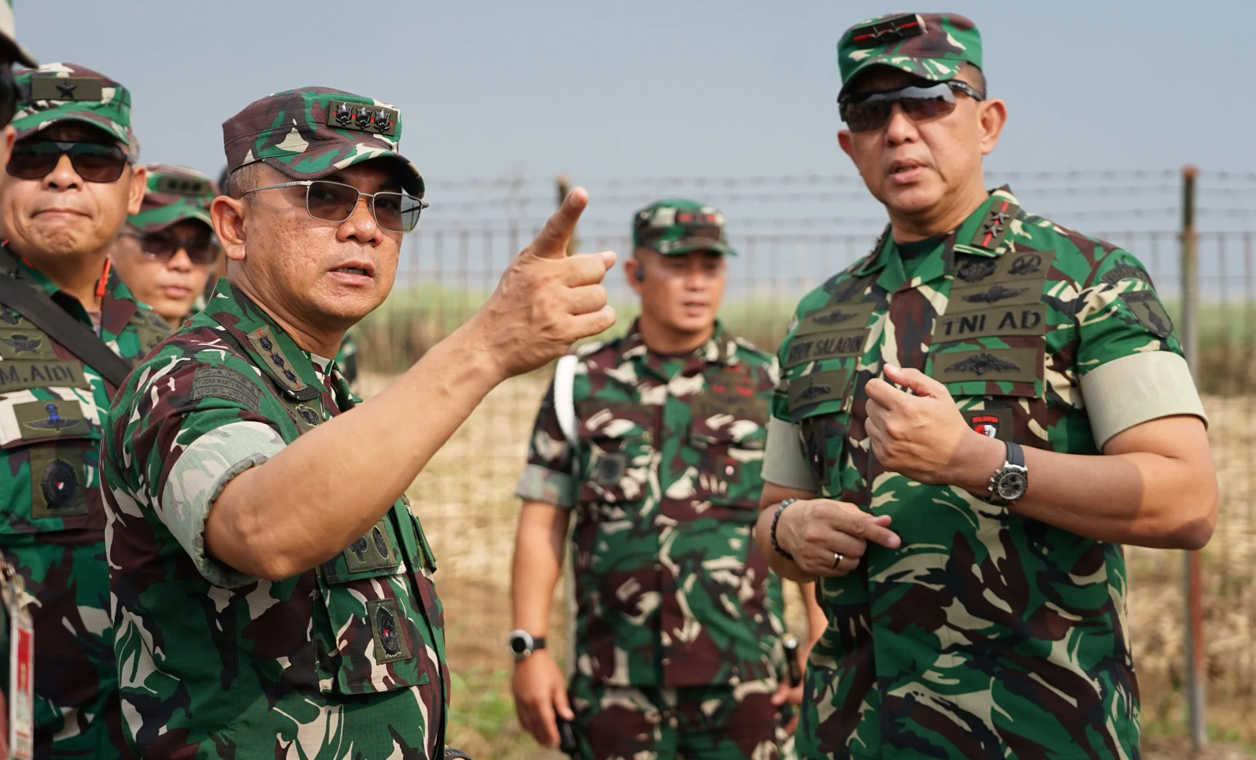 Peninjauan Lokasi Panen Raya Tebu