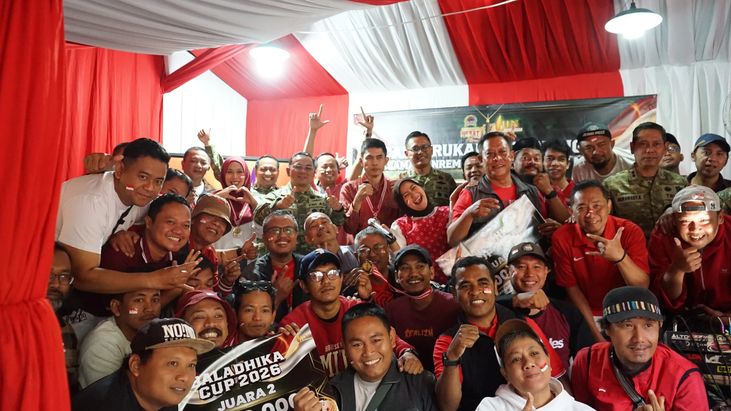 Danrem 083/Bdj Buka “Baladhika Cup 2026”: Jalin Sinergitas TNI dengan Insan Pers Lewat Kejuaraan Remi