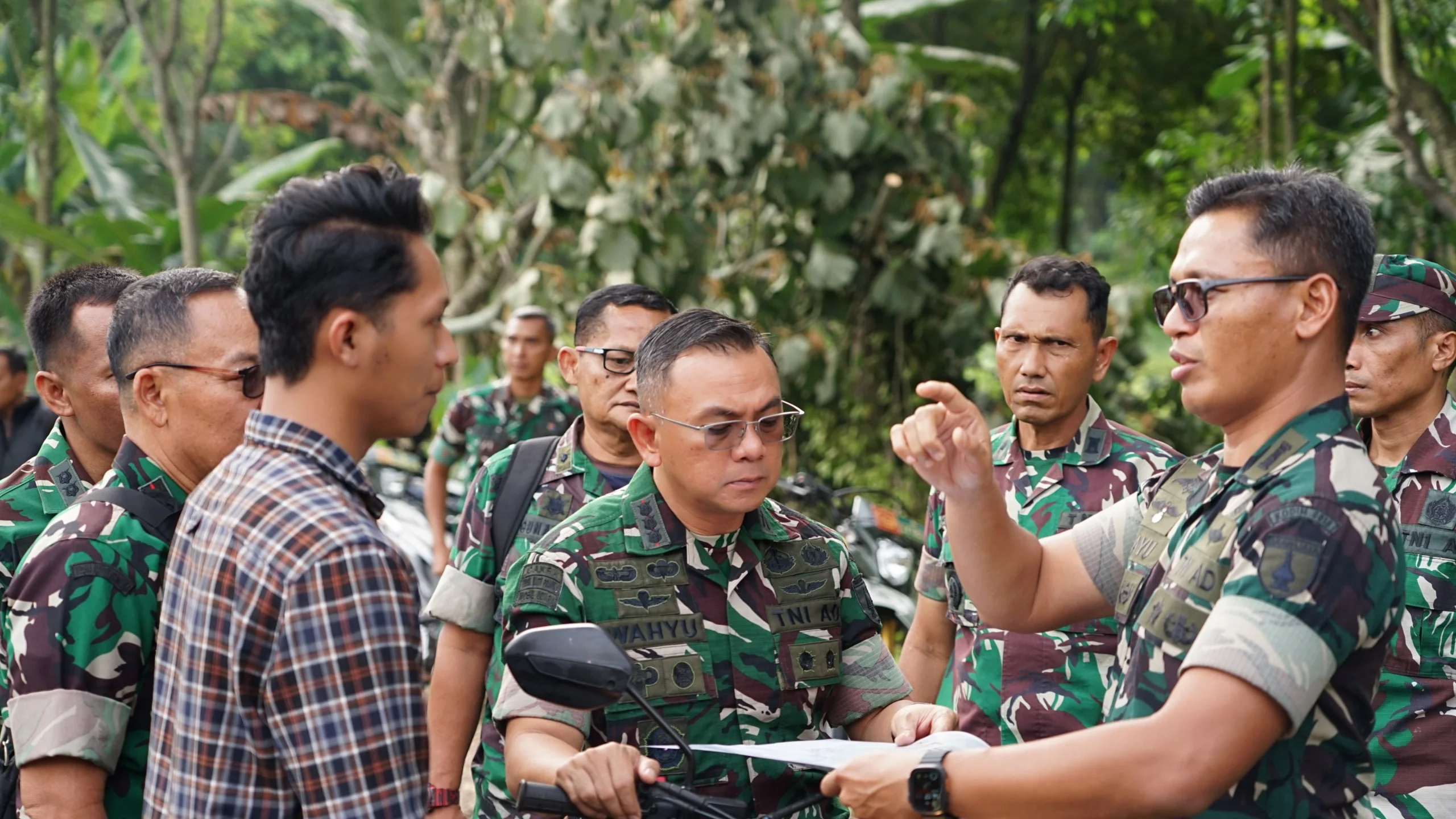 Danrem 083/Bdj Tinjau Calon Markas Yon TP, Wujud Sinergi Pertahanan dan Pembangunan Daerah
