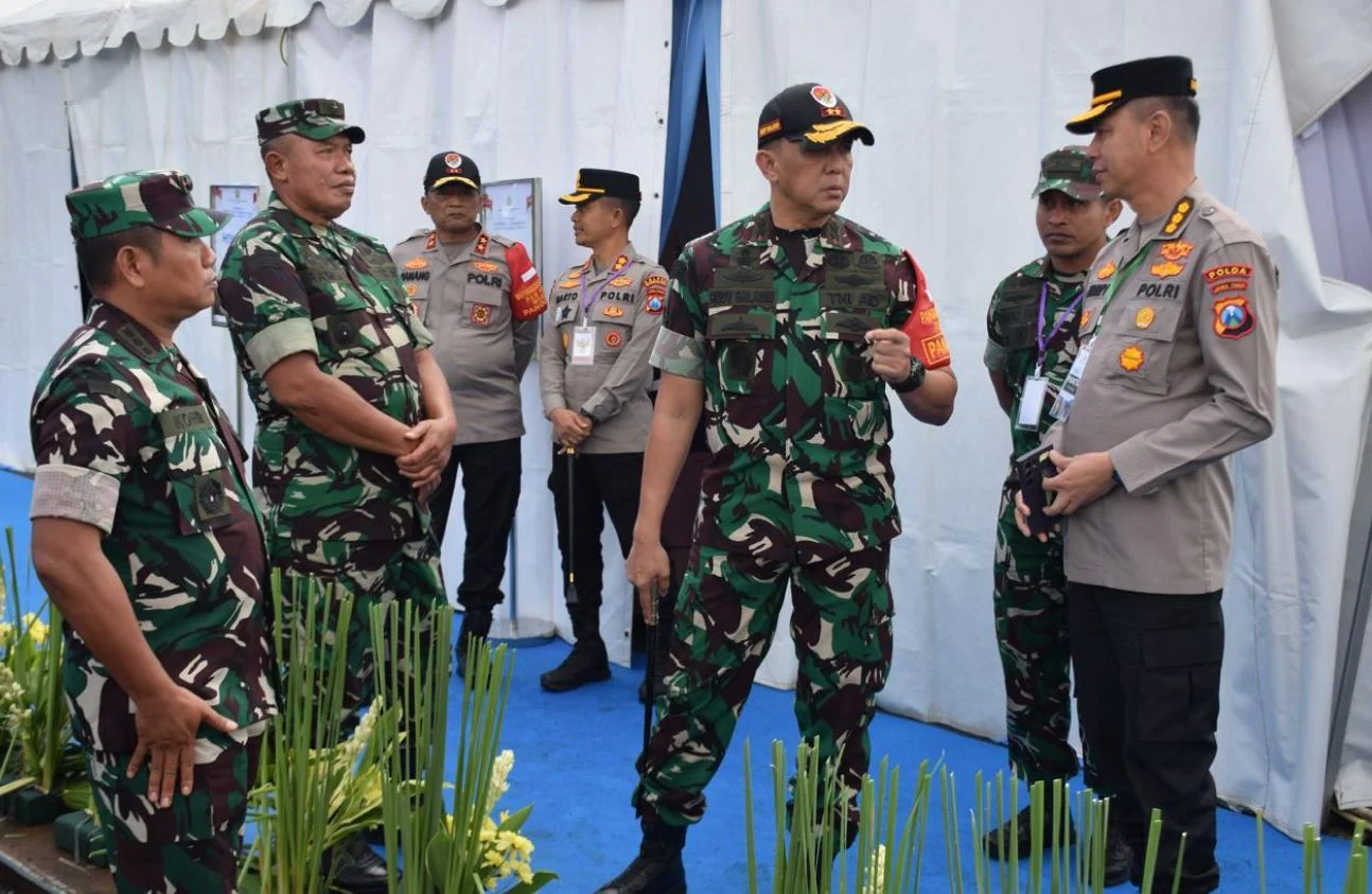 Danrem 083/Bdj Dampingi Pangdam V/Brw Hadiri Peresmian PLTP Medco Ijen Bondowoso