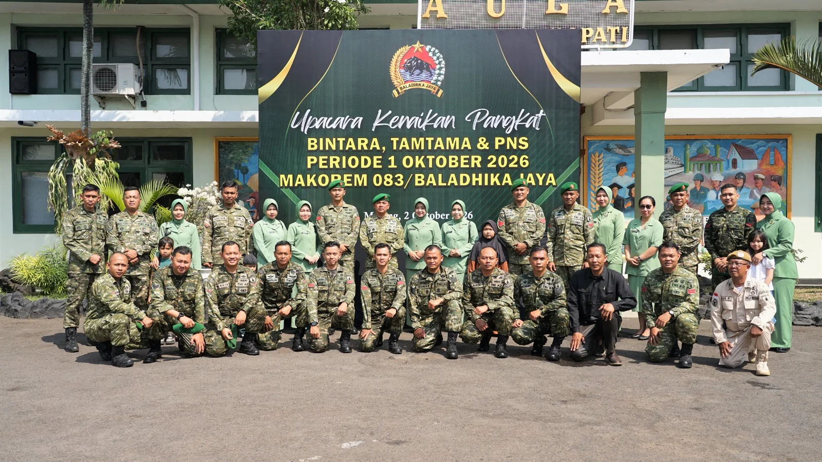 Doa Bersama Dimulainya Kegiatan Revitalisasi Smart Data Center TNI AD