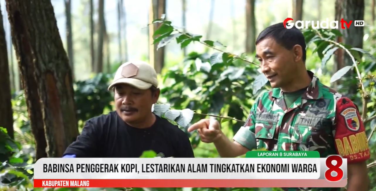 MALANG - BABINSA PENGGERAK KOPI, LESTARIKAN ALAM TINGKATKAN EKONOMI WARGA