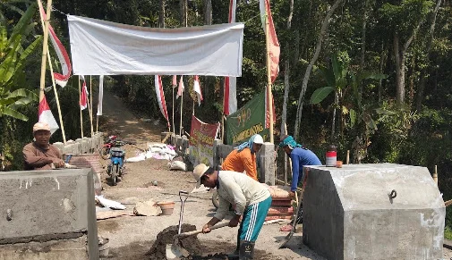 Pembangunan Jembatan Perintis Garuda Tahap III di Jember Capai Progres 91 Persen, Akses Warga Segera Terhubung