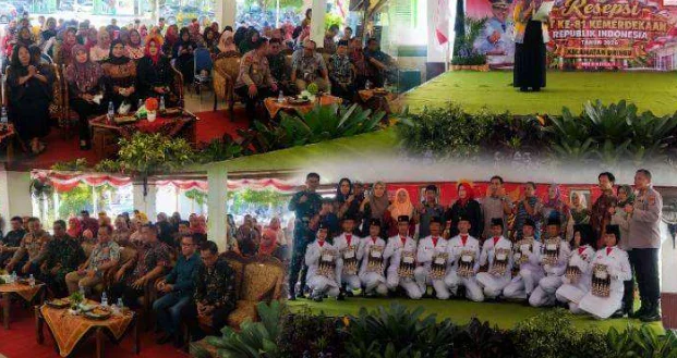 Danramil Dringu Hadiri Resepsi HUT ke-81 RI, Tekankan Pentingnya Persatuan Bangsa