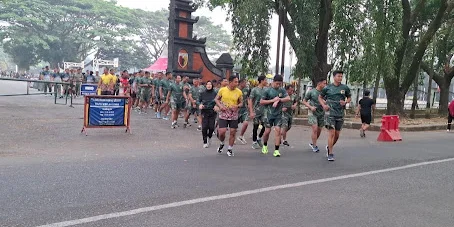 Korem 083/Baladhika Jaya Rutin Gelar Olahraga Pagi, Wujudkan Prajurit Sehat dan Siap Tugas