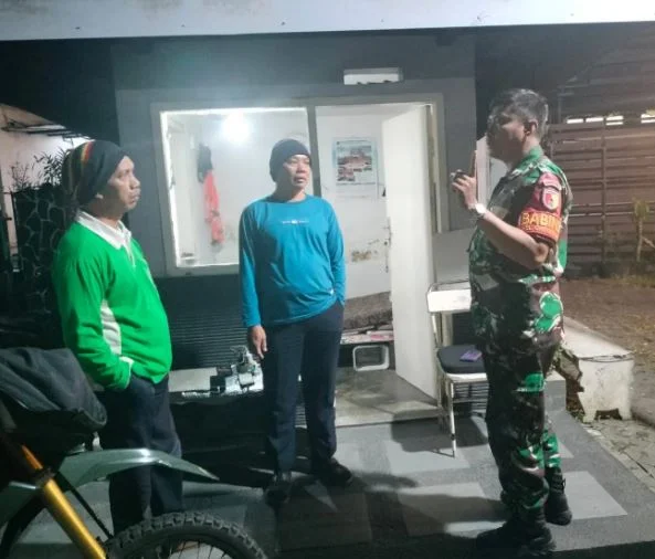 Melalui Komsos Humanis, Babinsa Klojen Ajak Warga Binaan Jaga Kamtibmas