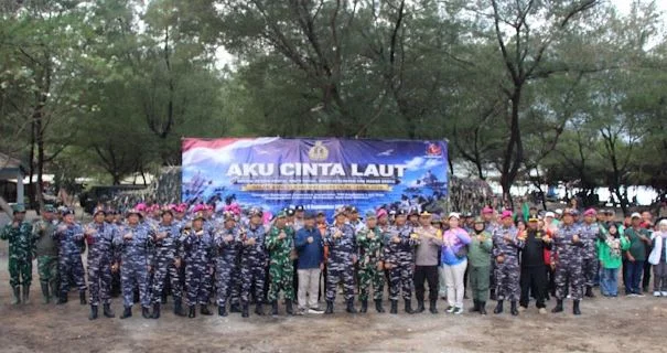 Kodim 0824/Jember Dukung Bhakti Sosial TNI AL di Puger, Semarak HUT ke-81 TNI AL