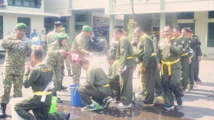 Berlatih Keras, 100 Prajurit Naik Tingkat! Sabuk Kuning PSM Korem 083/Bdj