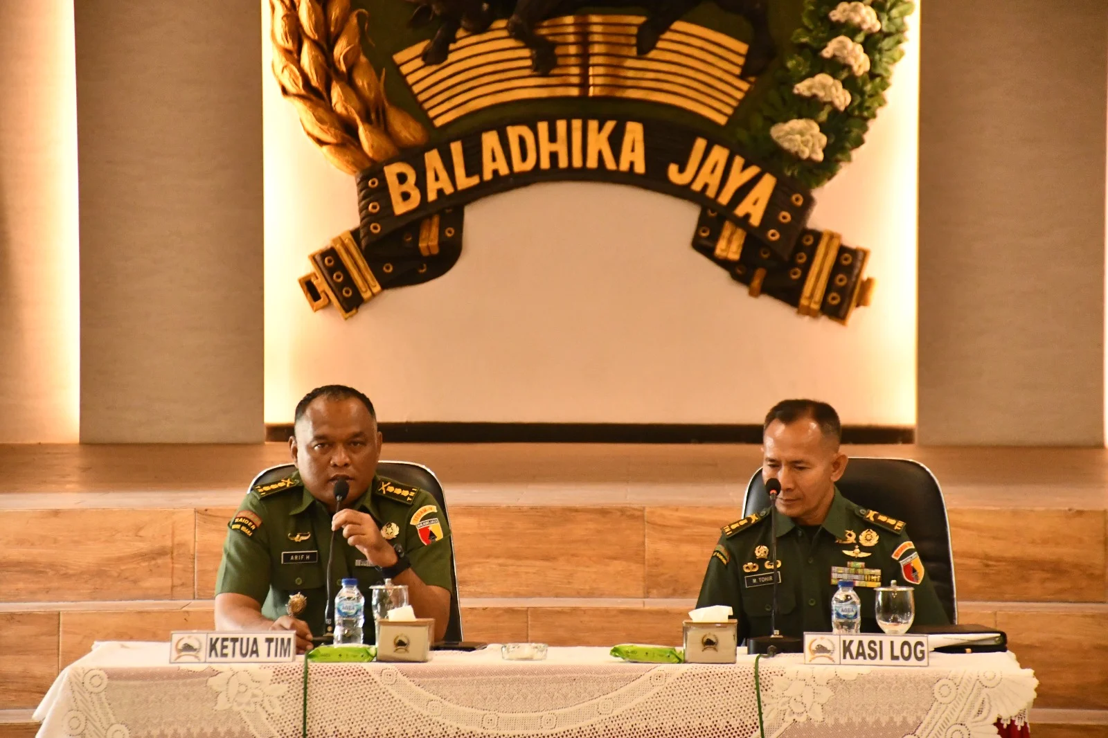 Danrem 083/Bdj Terima Tim Verifikasi Dalam Rangka Sertijab Danrem