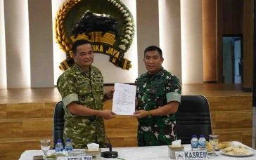 Korem 083/Bdj Terima Audit Itdam V/Brawijaya, Perkuat Akuntabilitas
