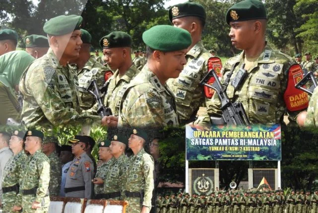 Dandim 0819 Hadiri Pemberangkatan Satgas Pamtas RI-Malaysia, Prajurit Yonkav 8 Kostrad Siap Amankan Perbatasan Kaltara