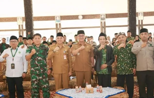 Kasdim 0821 Hadiri Pelepasan Kafilah Lumajang Menuju PORSADIN VII Jawa Timur