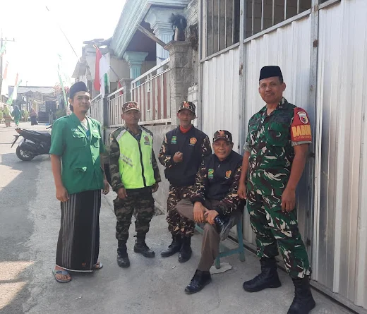 Jaga Kondusivitas Wilayah, Babinsa Jabung Monitoring Pengajian di Desa Pandansari Lor