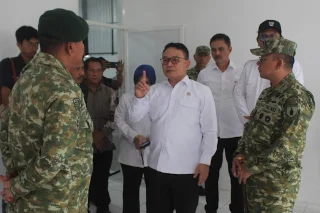 Dudung Abdurachman Bersama Danrem 083/Bdj Pantau Implementasi Program Prioritas Nasional