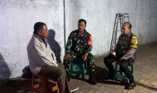 Patroli Malam Babinsa Blimbing Kamtibmas Makin Kondusif