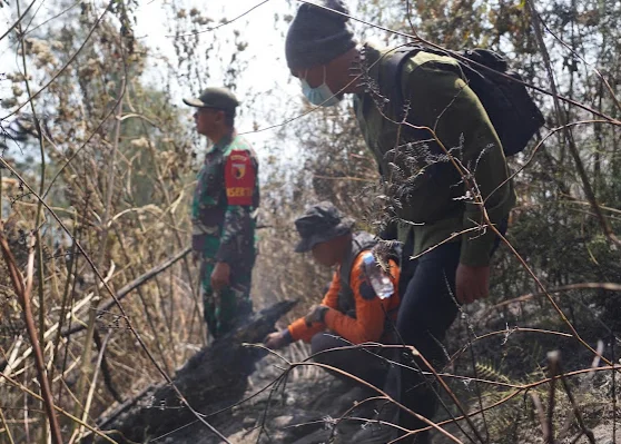 Danrem 083/Bdj Pastikan Penanganan Karhutla Bromo Tuntas Sebelum Kawasan Dinyatakan Aman
