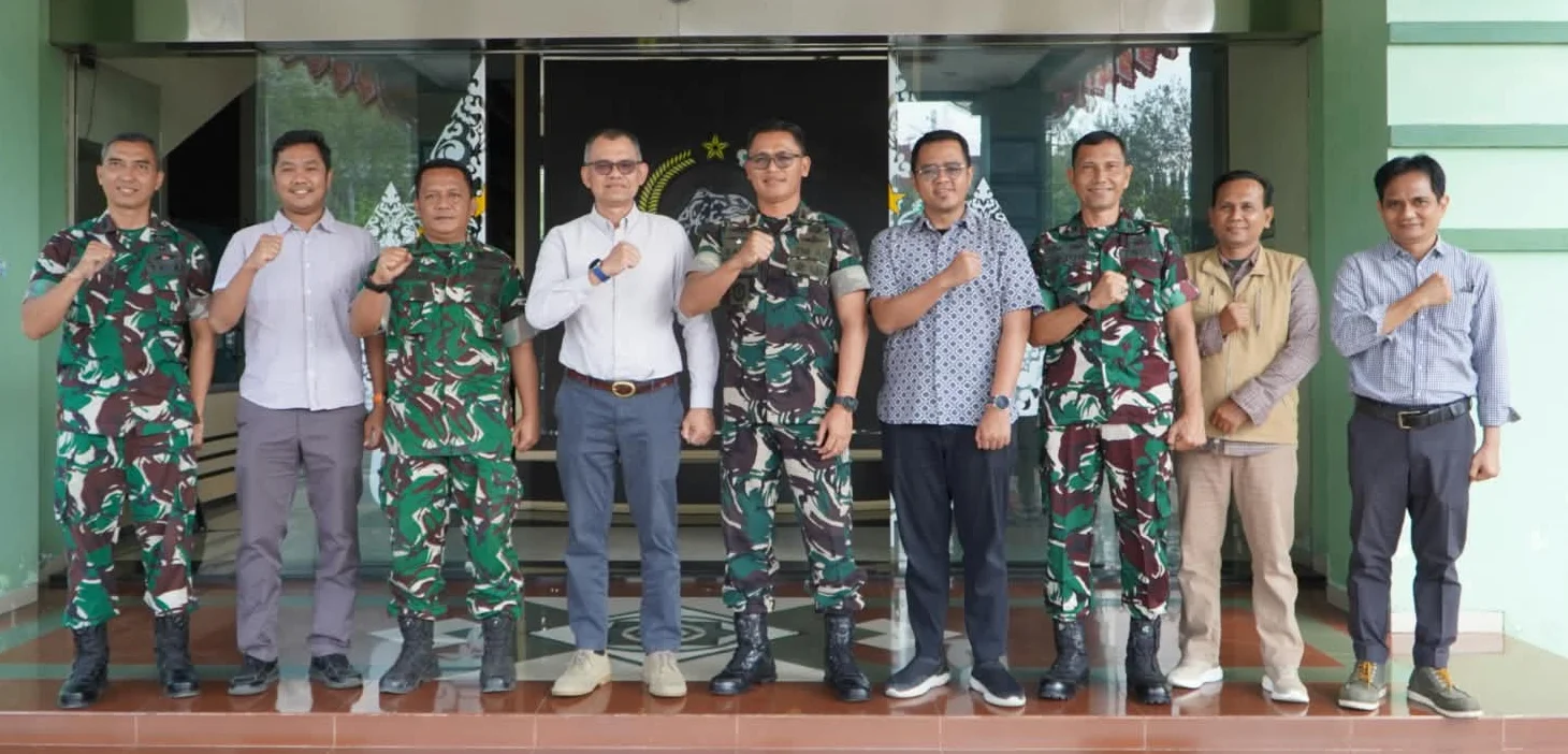 Dandim 0818 Terima Audiensi Manajemen PLTS Terapung Karangkates Kalipare, Perkuat Sinergi Pengamanan