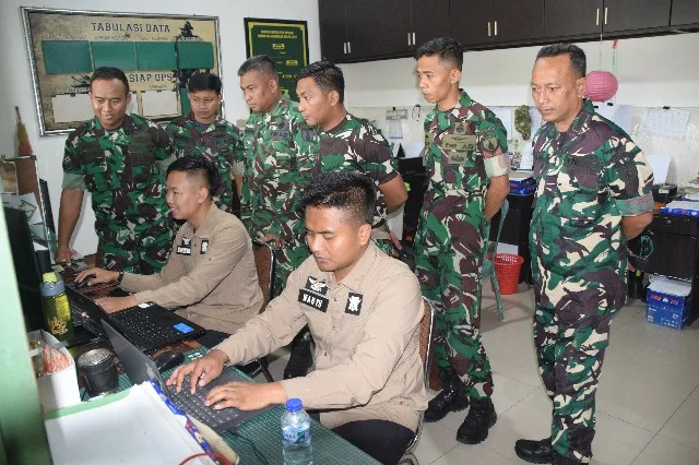 Ancaman Siber Mengintai, Korem 083/Bdj Gandeng Pussiberad Perkuat Pertahanan Digital