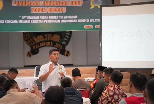 Jaga Alam, Cegah Bencana: Korem 083/Bdj Ajak Generasi Muda Menjadi Pelopor Lingkungan
