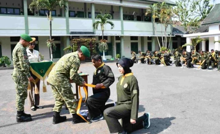Bukan Sekadar Sabuk! Kenaikan Tingkat PSM Korem 083/Bdj Jadi Awal Tanggung Jawab Prajurit