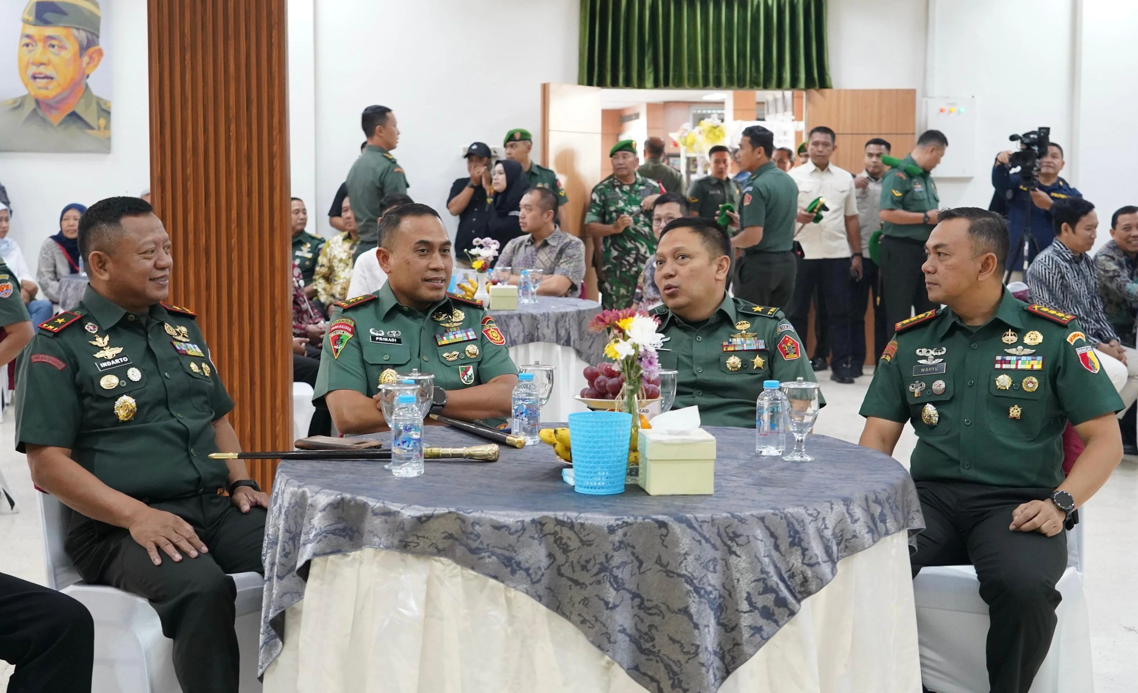 Hadiri Lepas Sambut Danpoltekad, Danrem 083/Bdj Dorong Kolaborasi Pendidikan dan Teknologi Pertahanan