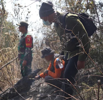 Danrem 083/Bdj Pastikan Penanganan Karhutla Bromo Tuntas Sebelum Kawasan Dinyatakan Aman