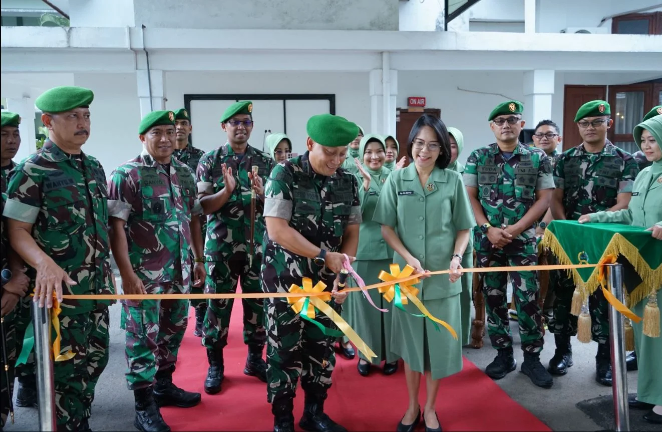 Kantor Persit Kartika Chandra Kirana Koorcab Rem 083 PD V/Brw Diresmikan