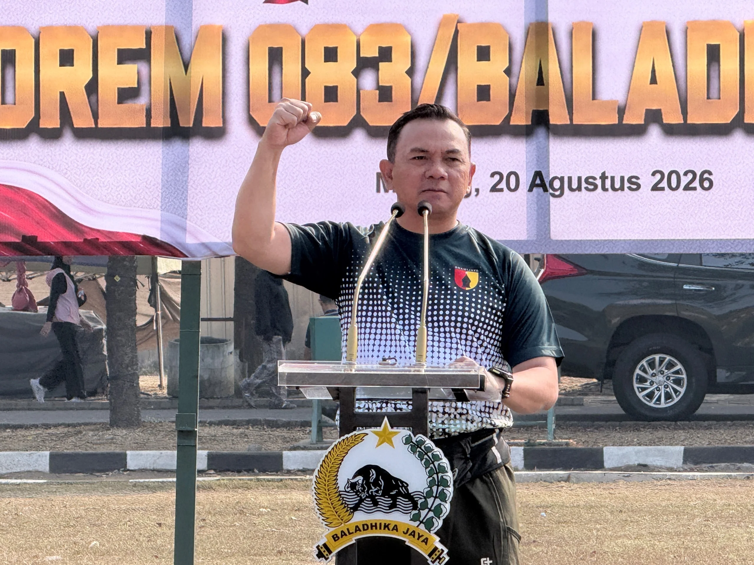 Danrem 083/Bdj: Menang Kalah Bukan Utama, Kekompakan Keluarga Besar yang Terpenting August 21, 2026