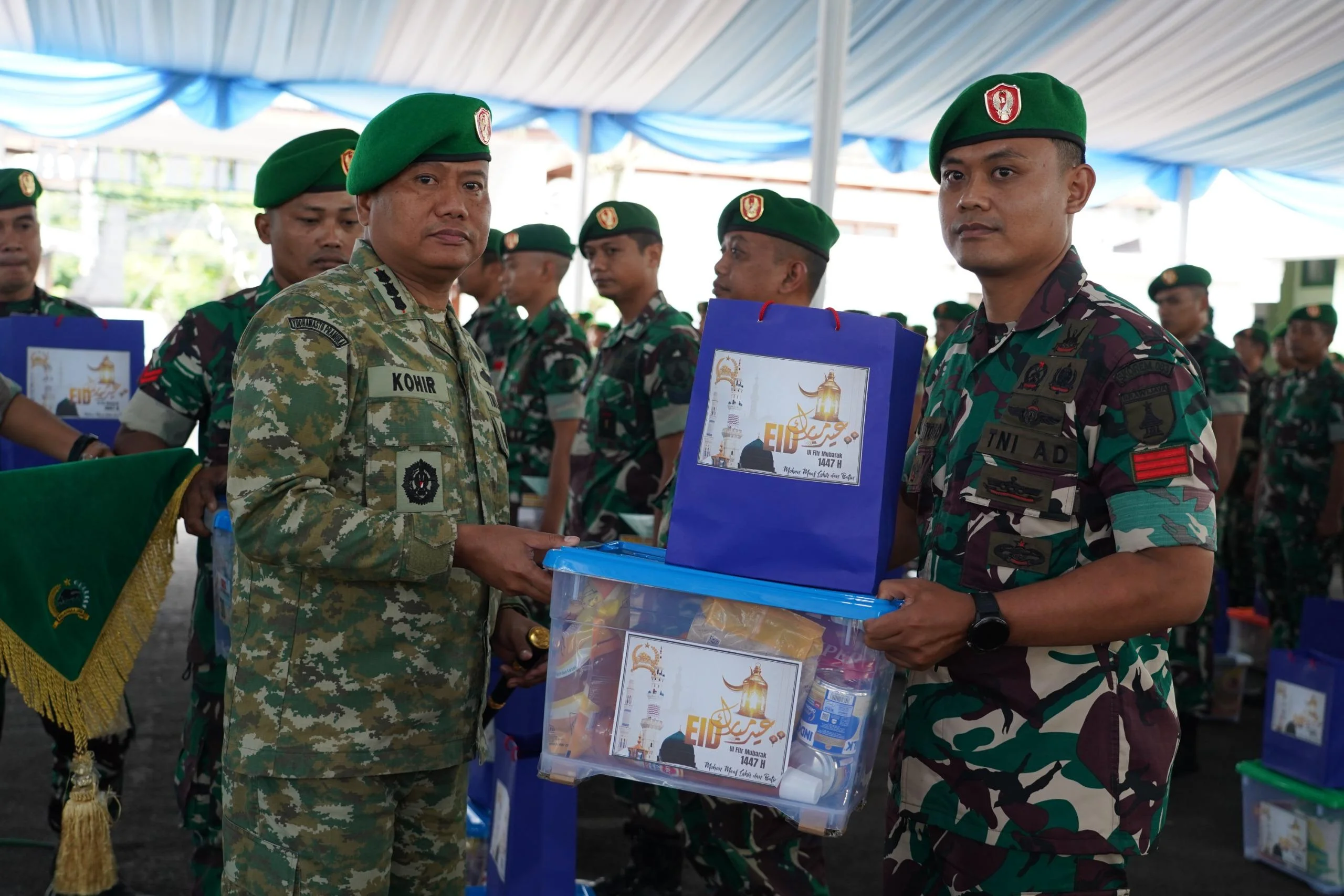 Danrem 083/Bdj Lepas Cuti Lebaran Prajurit, Tekankan Keamanan dan Disiplin