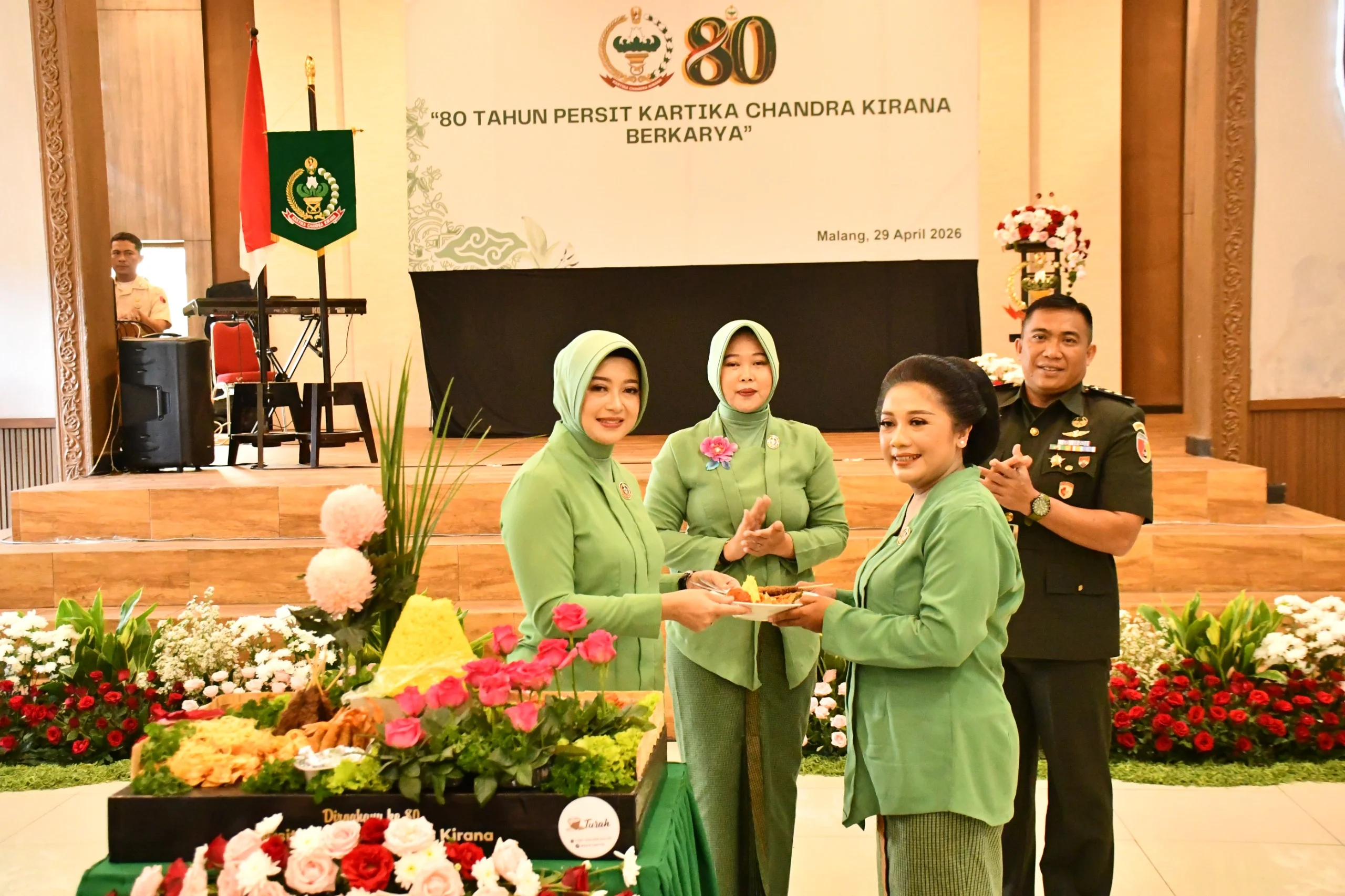 HUT ke-80 Persit, Danrem 083 Tekankan Peran Strategis Perempuan Tangguh di Era Modern